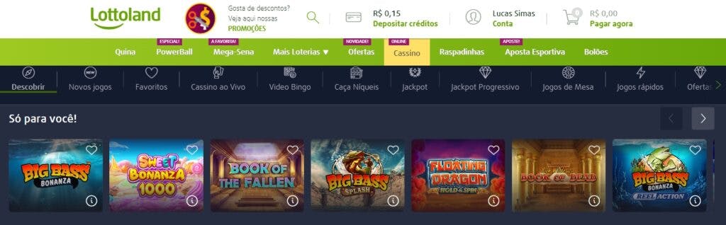 Joguinho da mina